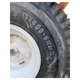 Carlisle Turf Saver 15X6-6 45A3 A Lawn & Garden Tire - NEW Just Dusty