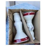 Royal Seasons 5-Piece Snowman Stoneware Accessory Set