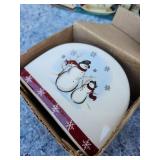 Royal Seasons 5-Piece Snowman Stoneware Accessory Set
