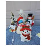 Vintage Christmas Snowman Collection
