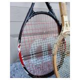 Vintage Tennis Racket Collection - Wilson and Slazenger