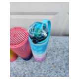 Motivational Water Tracker Tumblers Set