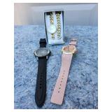 Fashion Watch Collection Set - Crystal Accented Timepieces