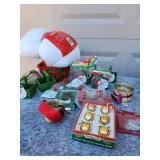 Vintage Christmas Decoration Supply Lot