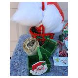 Vintage Christmas Decoration Supply Lot