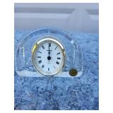 Vintage Staiger Crystal Clock by Cristal d
