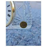 Vintage Staiger Crystal Clock by Cristal d