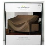 Threshold Loveseat Cover Brown 55 1/2   1 Count