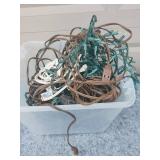 Green Christmas Mini Light Strands and Cords