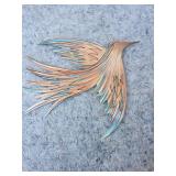 Metal Spirit Bird Wall Art