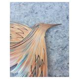 Metal Spirit Bird Wall Art