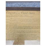 1789 Bill of Rights Document Reproduction