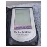 New York Times Deluxe Touch-Screen Crossword Puzzle Game