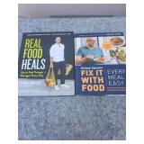 Healthy Living Cookbook Collection - Fix It With Food and Real Food Heals