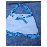 GAP KC Royals White Denim Shorts Purse