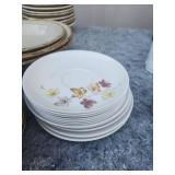 Mixed Pattern Dinnerware Collection with Eagle Plate