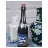 2015 Crown Town Limited Release Ale with Asian Butterfly Vase