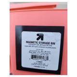 Target Up&Up Coral Magnetic Storage Bins - Set of 3
