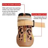 QUMY Dog Shoes for Dogs Boots & Paw Protectors for Winter Snowy Day, Summer Hot Pavement, Water-Resistant in Rainy Weather, Outdoor Walking, Indoor Hardfloors Skid-Resistant Sole (Size 1: 1.7 QUMY Dog Shoes for Dogs Boots & Paw Protectors for Winter Snowy Day, Summer Hot Pavement, Water-Resistant in Rainy Weather, Outdoor Walking, Indoor Hardfloors Skid-Resistant Sole (Size 1: 1.7