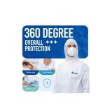 APPEARS NEW - Medtecs Hazmat Suits - Size XL - Disposable Coveralls Suit, Medical Protective Coverall PPE Hazmat Suits (25 Coveralls Included) APPEARS NEW - Medtecs Hazmat Suits - Size XL - Disposable Coveralls Suit, Medical Protective Coverall PPE Hazmat Suits (25 Coveralls Included)