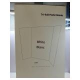 FACTORY SEALED - Rsgift 48 x 36 Tri-fold Poster Boards,Premium Corrugated Presentation Boards with Double Sided Tapes,Display Boards for School Project,Exhibitions,Business Presentation(4 PACK) FACTORY SEALED - Rsgift 48 x 36 Tri-fold Poster Boards,Premium Corrugated Presentation Boards with Double Sided Tapes,Display Boards for School Project,Exhibitions,Business Presentation(4 PACK)