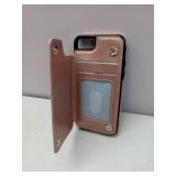 APPEARS NEW - ONETOP for iPhone SE(2022) iPhone SE(2020) iPhone 7/8 Wallet Case with Card Holder, Premium PU Leather Kickstand Card Slots, Double Magnetic Clasp and Durable Shockproof Cover 4.7 Inch(R APPEARS NEW - ONETOP for iPhone SE(2022) iPhone SE(2020) iPhone 7/8 Wallet Case with Card Holder, Premium PU Leather Kickstand Card Slots, Double Magnetic Clasp and Durable Shockproof Cover 4.7 Inch(R