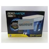 FACTORY SEALED - ZeroWater 23-Cup Dispenser Ready-Pour 5-Stage Water Filter with 0 TDS Water Filter â IAPMO Certified to Reduce Lead, Chromium, and PFOA/PFOS FACTORY SEALED - ZeroWater 23-Cup Dispenser Ready-Pour 5-Stage Water Filter with 0 TDS Water Filter â IAPMO Certified to Reduce Lead, Chromium, and PFOA/PFOS