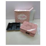 APPEARS NEW - NEW Vintage Floral Cash Box with Combination Lock,Metal Money Safe Box for Security,9.84x 7.87"x 3.54" (Large) APPEARS NEW - NEW Vintage Floral Cash Box with Combination Lock,Metal Money Safe Box for Security,9.84x 7.87"x 3.54" (Large)