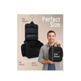 APPEARS NEW - DD D&D Wanderlust D&D Hanging Travel Toiletry Bag for Men and Women â Cosmetics, Makeup and Toiletries Organizer Kit with 10 Compartments, YKK Zippers, XXL Metal Swivel Hook, Water- APPEARS NEW - DD D&D Wanderlust D&D Hanging Travel Toiletry Bag for Men and Women â Cosmetics, Makeup and Toiletries Organizer Kit with 10 Compartments, YKK Zippers, XXL Metal Swivel Hook, Water-