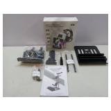 KDD Headphone Stand, Controller Holder & Headset Holder for Desk, Earphone Stand with Aluminum Supporting Bar, Universal Storage Organizer Headphones/Controller/Switch/Mobile Phone KDD Headphone Stand, Controller Holder & Headset Holder for Desk, Earphone Stand with Aluminum Supporting Bar, Universal Storage Organizer Headphones/Controller/Switch/Mobile Phone
