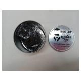 APPEARS NEW - Butler in the Home Pick Your Favorite A-Z Alphabet Letter or 0-9 Number - 100 Count Black Colored Paper Clips for Initials or Birthdate - Comes in Round Tin with Lid and Gift Box (Letter APPEARS NEW - Butler in the Home Pick Your Favorite A-Z Alphabet Letter or 0-9 Number - 100 Count Black Colored Paper Clips for Initials or Birthdate - Comes in Round Tin with Lid and Gift Box (Letter