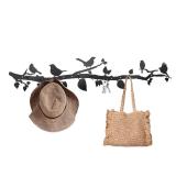 APPEARS NEW - Bird Tree Branch Wall Decor, Bird Wall Art Wall Mounted Coat Rack - an Artistic Blend of Function and Design40 x 8.6,8 Hooks. APPEARS NEW - Bird Tree Branch Wall Decor, Bird Wall Art Wall Mounted Coat Rack - an Artistic Blend of Function and Design40 x 8.6,8 Hooks.