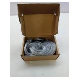 APPEARS NEW - KooKaStyle Ponytail Extension, 10 Short Claw Clip in Pony Tails Hair Extensions Curly Wavy Synthetic Drawstring Hairpieces for Women(Gray and White Tips) APPEARS NEW - KooKaStyle Ponytail Extension, 10 Short Claw Clip in Pony Tails Hair Extensions Curly Wavy Synthetic Drawstring Hairpieces for Women(Gray and White Tips)