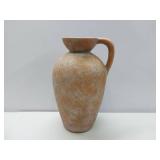 10 Inch Antique Ceramic Vase, Terracotta Vase with Handle, Tuscan Decor Farmhouse Decorative Vase, Rustic Vase for Home Decor 10 Inch Antique Ceramic Vase, Terracotta Vase with Handle, Tuscan Decor Farmhouse Decorative Vase, Rustic Vase for Home Decor
