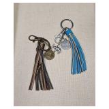 Sash Brand Leather Tassel Keychains Sash Brand Leather Tassel Keychains