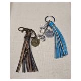 Sash Brand Leather Tassel Keychains Sash Brand Leather Tassel Keychains