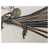 Sash Brand Leather Tassel Keychains Sash Brand Leather Tassel Keychains