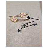 Decorative Flower Hair Pin Set Decorative Flower Hair Pin Set