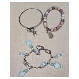 Handmade Ocean Theme Jewelry Set Handmade Ocean Theme Jewelry Set
