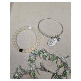 Alex and Ani Crystal Cascade Bracelet Set Alex and Ani Crystal Cascade Bracelet Set
