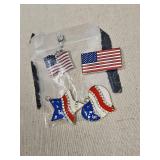 American Flag Patriotic Jewelry Set American Flag Patriotic Jewelry Set