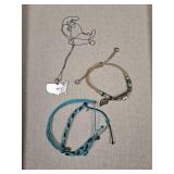 Handmade USA Charm Jewelry Set Handmade USA Charm Jewelry Set