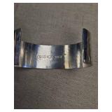 Rustic Cuff Monogrammed Bracelet with Floral Band Rustic Cuff Monogrammed Bracelet with Floral Band