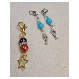 Decorative Bag Charm Collection with Leopard Design Decorative Bag Charm Collection with Leopard Design