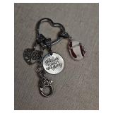 Inspirational &  Cat Charm Keychain Set & Purse Charms Inspirational &  Cat Charm Keychain Set & Purse Charms
