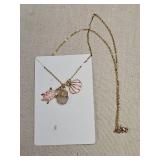 Beach Theme Charm Necklace Beach Theme Charm Necklace