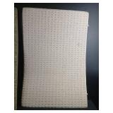 Textured Beige and Green Floor Mats Set of 2 Textured Beige and Green Floor Mats Set of 2