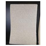 Textured Beige Floor Mats Set Textured Beige Floor Mats Set