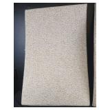 Textured Cream Floor Mats Set Textured Cream Floor Mats Set
