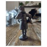 Bronze French Horn Player Figurine Bronze French Horn Player Figurine